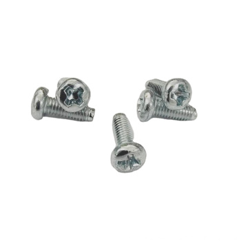 Pan Round Slotted Flat Washer Head Machine Screw